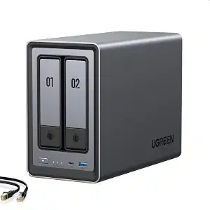 UGREEN NAS DXP2800 2-Bay for Advanced Home Users, Remote Workers & Creators