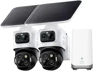 eufy Security eufyCam S4 4K Solar Camera 2-Pack