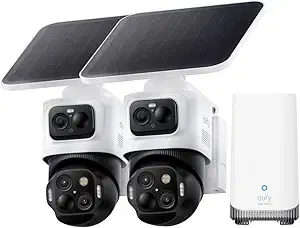 eufy Security eufyCam S4 4K Solar Camera 2-Pack