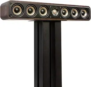 Polk Audio Signature Elite ES35 Center Channel Speaker, Contemporary Walnut