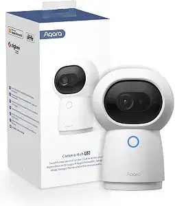 Aqara 2K 360° Pan & Tilt Security Camera Hub G3