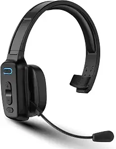 Trucker Bluetooth Headset, 60H AI Noise-Cancel, Multipoint