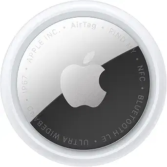 Apple AirTag (2nd Generation): Tracker for Keychain, Wallet, and More; Locator with Sound; Simple One-Tap Setup with iPhone or iPad; Key Finder with up to 1.5X Precision Finding Range