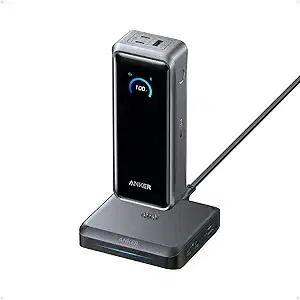 Anker Prime Power Bank, 26,250mAh 300W with Fast Charging Base