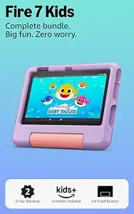 Amazon Fire 7 Kids Tablet - 16GB Purple