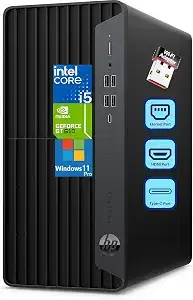 HP ProDesk 600 Desktop Computer, Intel Core i5, 16GB DDR4 RAM, 512GB SSD