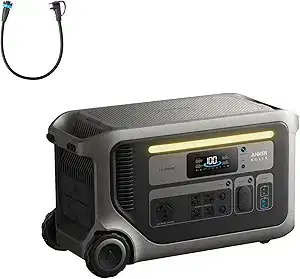 Anker SOLIX F3000 Portable Power Station, 3,072Wh, 6,000W, Solar Generators