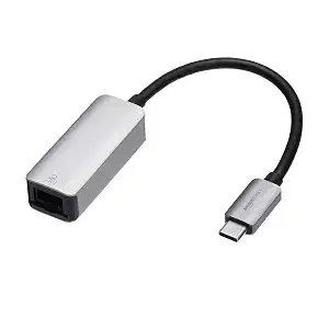 Amazon Basics USB-C to Gigabit Ethernet Adapter
