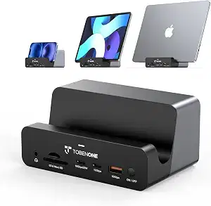 TobenONE 18-in-2 USB-C Docking Station 4K Dual Monitor