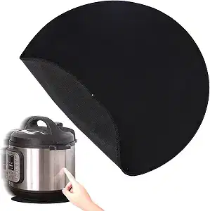 Sliding Mat for Kitchen Appliances, 15" Round