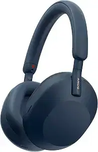 Sony WH-1000XM5 Premium Noise Cancelling Wireless Headphones, Midnight Blue