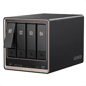 UGREEN NAS DXP4800 GT 4-Bay for Creators, Tech Enthusiasts and Office Teams