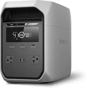 EF ECOFLOW Portable Power Station Delta 3 Classic, 1024Wh 1800W AC