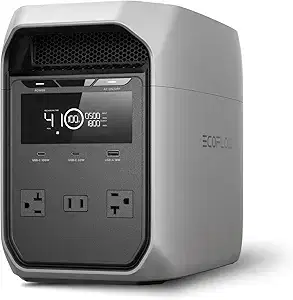 EF ECOFLOW Portable Power Station Delta 3 Classic, 1024Wh 1800W AC