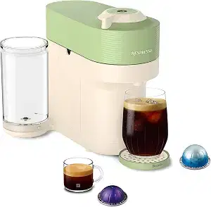 Nespresso Vertuo Pop+ Coffee Maker, Pistachio