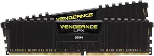 CORSAIR Vengeance LPX DDR4 RAM 32GB (2x16GB) Up to 3200MHz CL16-20-20-38 1.35V Intel XMP AMD EXPO Computer Memory – Black (CMK32GX4M2E3200C16)