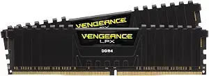 CORSAIR Vengeance LPX DDR4 RAM 32GB (2x16GB) Up to 3200MHz CL16-20-20-38 1.35V Intel XMP AMD EXPO Computer Memory – Black (CMK32GX4M2E3200C16)