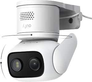 eufy Security Indoor/Outdoor Camera C31, 360° Pan &Tilt, AI AutoTracking