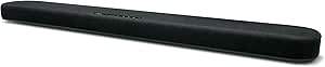 Yamaha Audio SR-B20A Sound Bar with Built-in Subwoofers and Bluetooth, Black