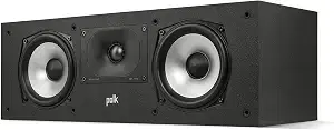 Polk Audio Monitor XT30 Compact Center Channel Speaker (Midnight Black)