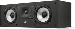 Polk Audio Monitor XT30 Compact Center Channel Speaker (Midnight Black)