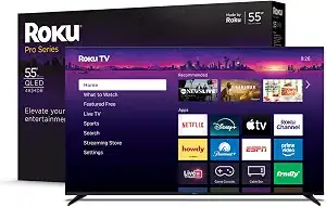 Roku 55" Pro Series 4K QLED Smart TV