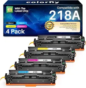 218A Toner Cartridge 4-Pack High Yield