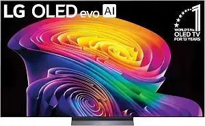 LG 77" OLED evo 4K AI Smart TV C6
