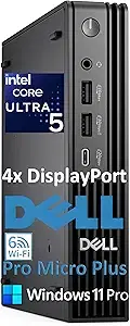 Dell Pro Micro Plus Mini PC (Next Gen OptiPlex 7000 MFF), 32GB DDR5 1TB SSD