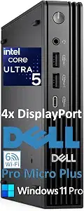 Dell Pro Micro Plus Mini PC (Next Gen OptiPlex 7000 MFF), 32GB DDR5 1TB SSD