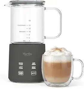 Martha Stewart 10oz Milk Frother & Steamer