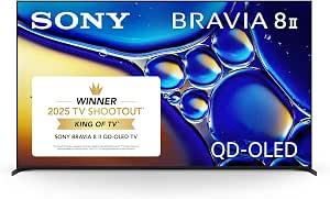 Sony BRAVIA 8 II 65" QD-OLED 4K Smart TV