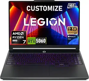 Lenovo Legion 5a RTX 5060 Ryzen 7 250 16GB DDR5 1TB SSD Gaming Laptop