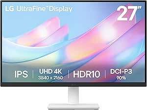 LG 27US500-W 27" 4K UHD IPS Monitor