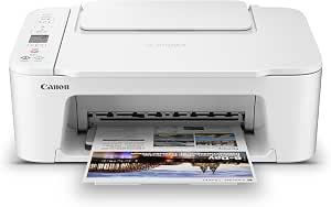 Canon PIXMA TS3720 Wireless All-in-One Printer for Basic Home Printing, White