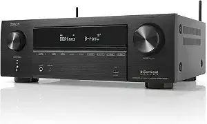 Denon AVR-X1700H 7.2 Channel AV Receiver - 80W/Channel, Built-in HEOS