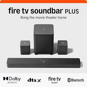 Amazon Fire TV Soundbar Plus 5.1 Dolby Atmos