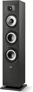Polk Audio Monitor XT60 Home Theater Tower Speaker (Single, Midnight Black)