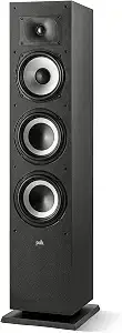 Polk Audio Monitor XT60 Home Theater Tower Speaker (Single, Midnight Black)
