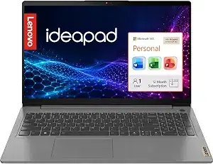Lenovo 15.6" Full HD Laptop, Intel 4-Core, 8GB, 128GB SSD
