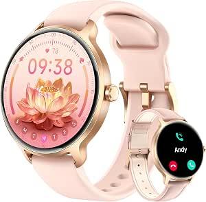 Smart Watch Women, 1.27" AMOLED, 120+ Sports, IP68