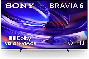 Sony 65 Inch BRAVIA 6 OLED 4K HDR Smart Google TV with Gemini (K-65A60)