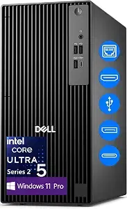 Dell ECT1250 Tower, 14th Gen Intel, 64GB DDR5, 2TB SSD