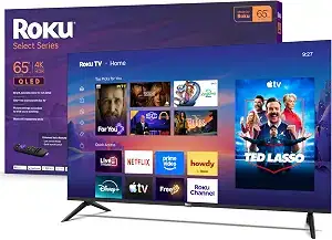 Roku 65" 4K QLED Smart TV with Voice Remote