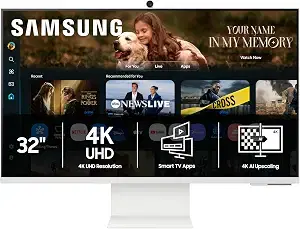 Samsung 32" M8 4K Smart Monitor with USB-C