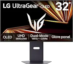 LG 32" UltraGear 4K OLED 165Hz Gaming Monitor