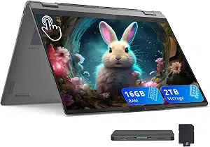 Lenovo Yoga 7i 16" 2K 2-in-1 Touchscreen Laptop