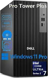 Dell Pro Tower Plus Core Ultra 7 265 16GB DDR5 1TB SSD Desktop Computer