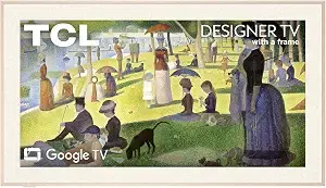 TCL 55" Designer Series Picture Frame TV, QLED 4K, 55A300L, 2026 Version