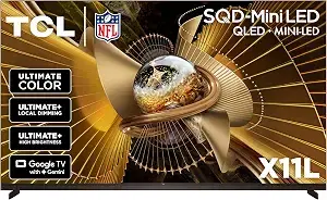 TCL 85" X11L Mini-LED 144Hz Smart TV